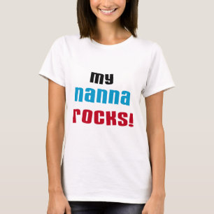 My Nanna Rocks T-shirts et cadeaux