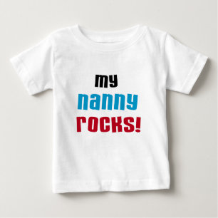 My Nanny Rocks T-shirts et cadeaux