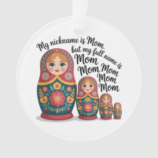 My Nickname Is Mom, But My Full Name Is Mom Mom