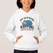 My official napping shirt - Lazy sleeping Sloth (Devant)