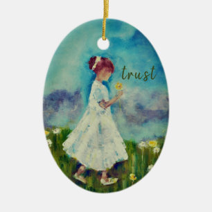 My One Word: Trust Keramisch Ornament