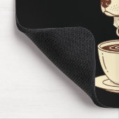 My Only Resolution Is More Caffeine Funny Dog Coff Muismat (Hoek)