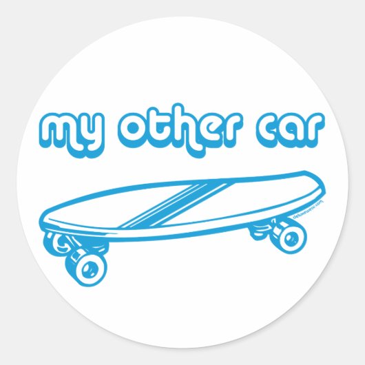 My Other Car est un Stickers Skateboard (Devant)