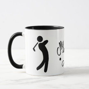 MY PASSION is golf. Editable text Mok