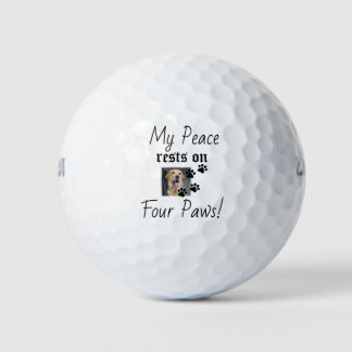 My Peace Rust On Four Paws - Schattigee Pet Lover Golfballen