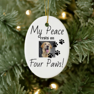 My Peace Rust On Four Paws - Schattigee Pet Lover Keramisch Ornament