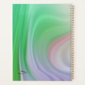 My Planner Cute Dog House sur Marbre avec nom (Dos)