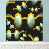 My Polarized Glasses are Ready Pattern Canvas Afdruk (Insitu (Houten vloer))