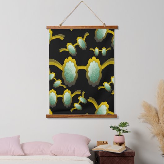 My Polarized Glasses are Ready Pattern Hangend Wandkleed (Slaapkamer)