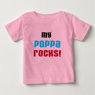 My Poppa Rocks Tshirts et cadeaux