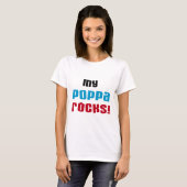 My Poppa Rocks Tshirts et cadeaux (Devant entier)