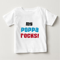 My Poppa Rocks Tshirts et cadeaux