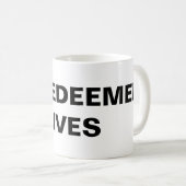 "My Redeemer Lives" Mug classique (Devant droit)