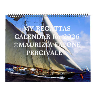 My Regattas Calendar for a Joyful 2026. Kalender