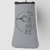 My Retirement Plan Funny Saying Golfing Golfer Golfheadcover (Draai 90)
