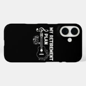 My Retirement Plan Guitar Funny Musicians Case-Mate iPhone Case (Achterkant (horizontaal))
