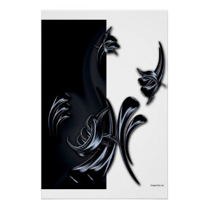 "My Rising Projection", Affiche brillante