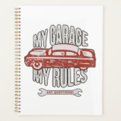 My Rules Classic Red Car Retro Mechanic (Devant)