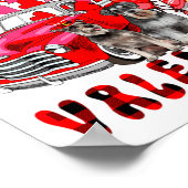 My Schnauzer Is My Valentine Two Dogs With Gnome P Poster (Hoek)