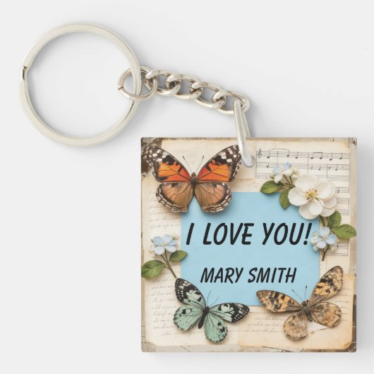 My Scrapbook  Sleutelhanger (voorkant)