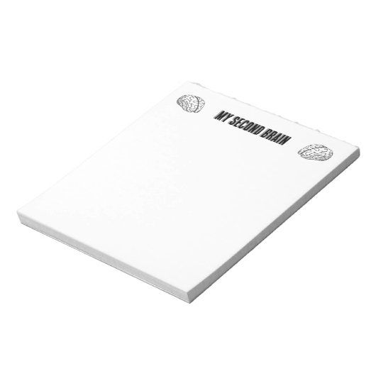 My Second Brain Notepad Notitieblok (Gedraaid)