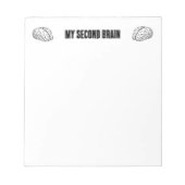 My Second Brain Notepad Notitieblok (Voorkant)