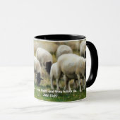 My Sheep John 10:27 Faith Art Mug Cup (Devant droit)
