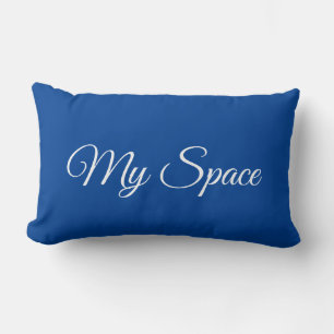 My Space blauw Kussen