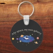 My Space, My Own Galaxy Sleutelhanger (Voorkant)