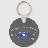 My Space, My Own Galaxy Sleutelhanger (Achterkant)