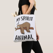 My Spirit Animal Funny Sloth Gift Draagtas (Dichtbij)