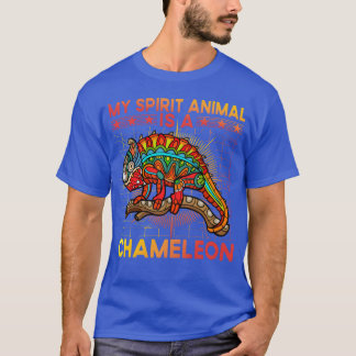 My Spirit Animal is a Chameleon vintage T-shirt