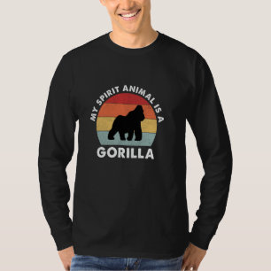 My Spirit Animal is een gorilla T-shirt