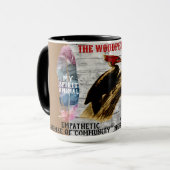 "My Spirit Animal" La Mug de café Pécker (Devant gauche)