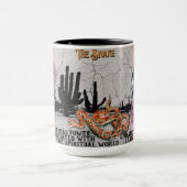 "My Spirit Animal" La Mug de café serpent (Centre)