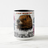 "My Spirit Animal" Le Beaver Coffee Mug (Centre)