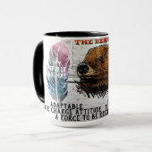 "My Spirit Animal" Le Beaver Coffee Mug (Devant gauche)