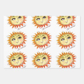 My Sunshine Fun Illustration Sun Wrapping Papier (Devant)