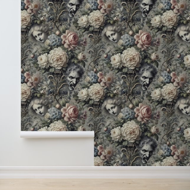 My Sweet Fang - Gotisch Victoriaans Behang (Applicatie)