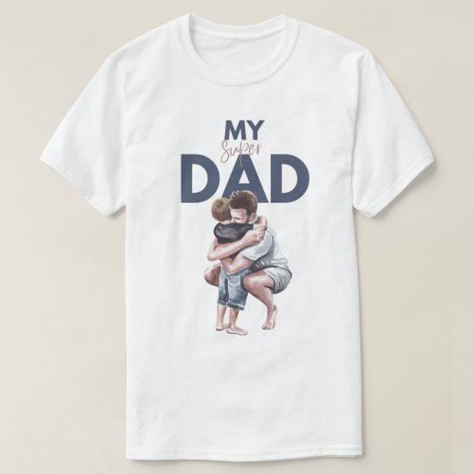 "MY SWISH DAD – Dad love t-shirt for men and women (Design devant)