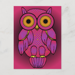 My$t Owl Dusk Briefkaarten
