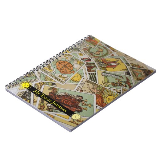 My Tarot Journal - RWS deck Sun & Moon (Côté gauche)