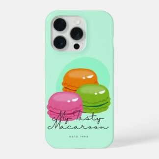My Tasty Macaroon Phone Case iPhone 15 Pro Hoesje