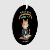 My Teacher Survived 100 Days of Me  Ornament (voorkant)