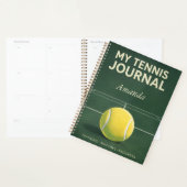 My Tennis Journal – Personal Training & Match Log Planner (Display)