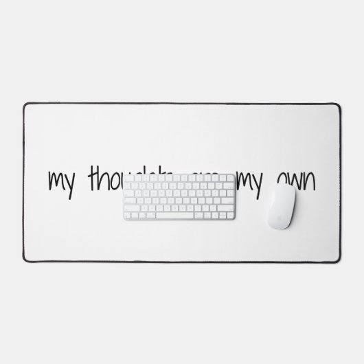 My Thoughts Desk Mat (Clavier et souris)
