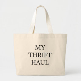 My Thrift Haul Shopping Tote Bag