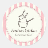 My tiny kitchen logo Sticker (Voorkant)