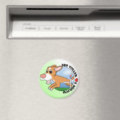 My Toller Love Agility Magnet (In Situ (Lave-vaisselle))