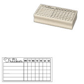 My Tracker Journal Rubberstempel (Gestempeld)